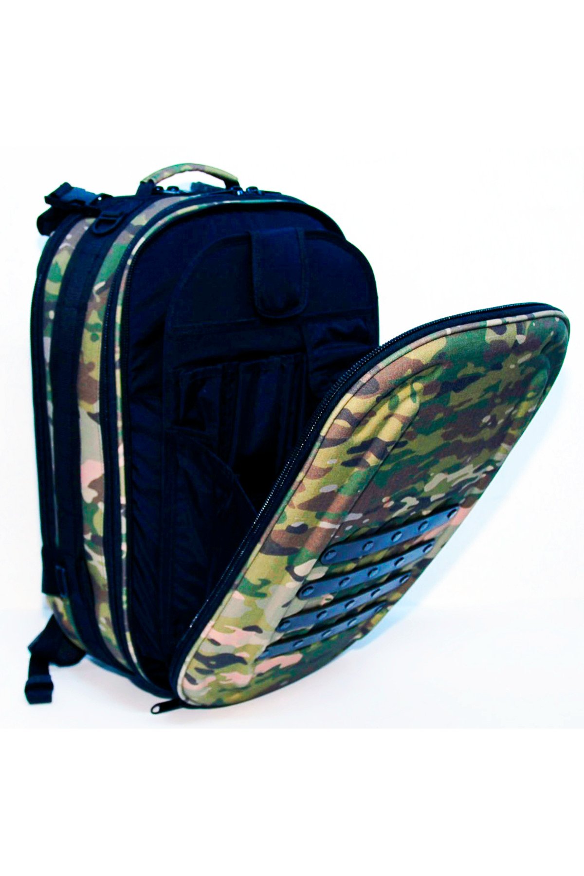 ATT Photo Bag Kamuflaj Fotoğrafçılık ve Kamera Ekipman Çantası – Laptop, DSLR, Lens ve Tripod Uyumlu - Görsel 4